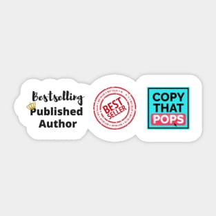 Bestselling Published Author Mug! from Copy That Pops Sticker